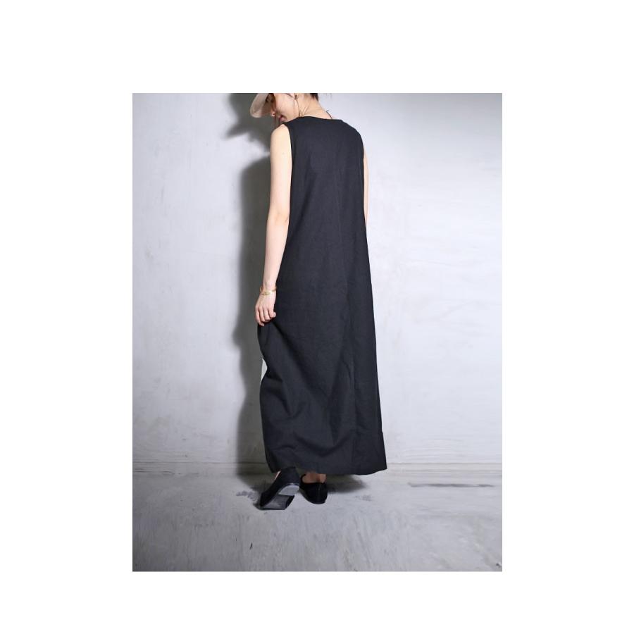 ワンピース ドット 水玉 ノースリーブ 綿麻ドットワンピース 再販 メール便不可 Pa Antiqua アンティカ 通販 Yahoo ショッピング