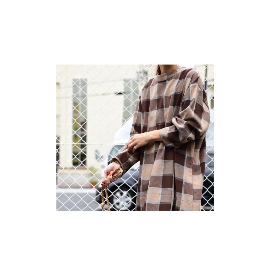 antiqua（アンティカ） ワンピース レディース 長袖 綿 綿100 ロング