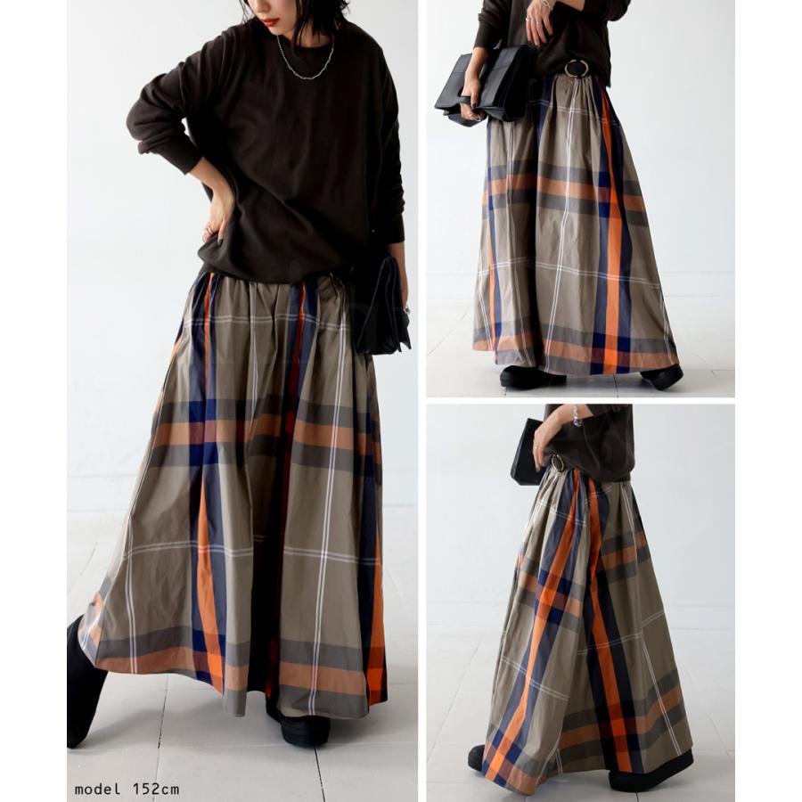 「G.S.B」美品アンティカ チェック ロングスカート 楽天市場】チェック柄 ロングスカート スカート レディース 送料