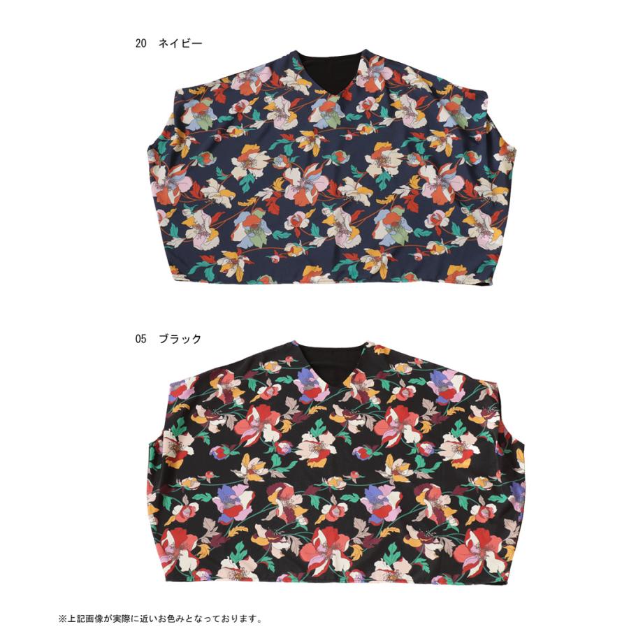 antiqua（アンティカ） 花柄 ドルマントップス レディース トップス