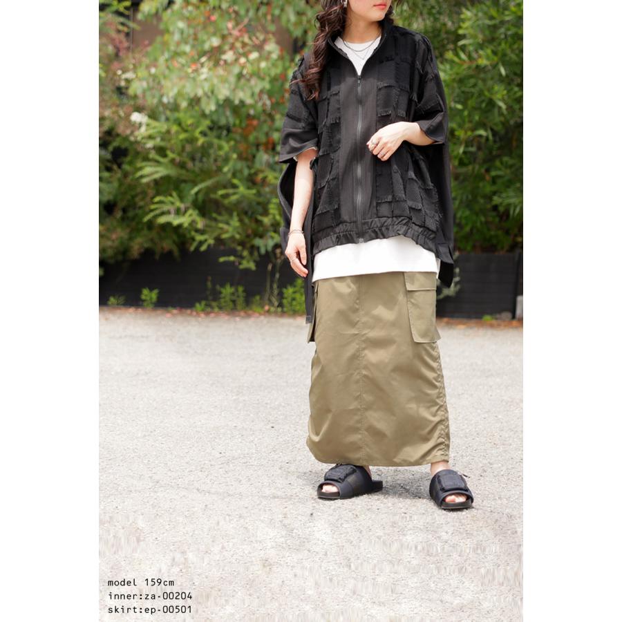 antiqua（アンティカ） フリンジジャガードトップス トップス 