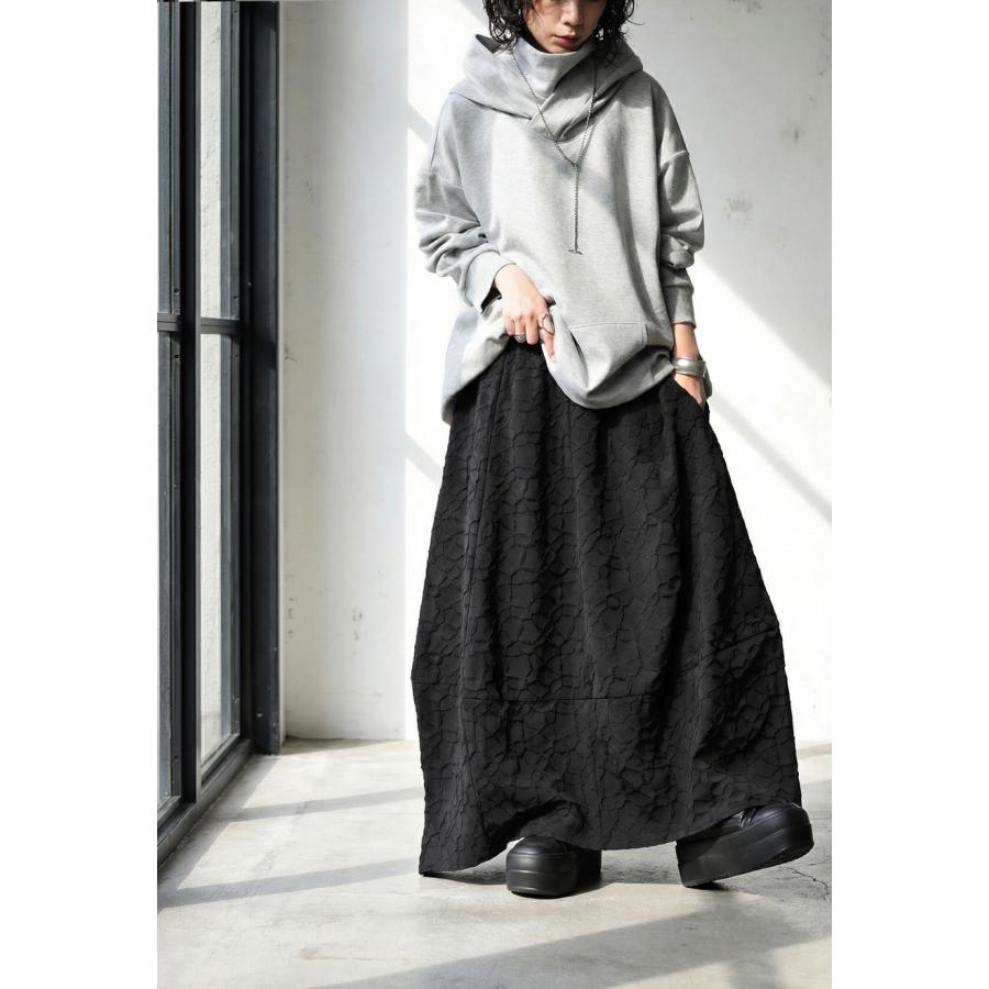 antiqua（アンティカ） ジャガード ロング スカート レディース