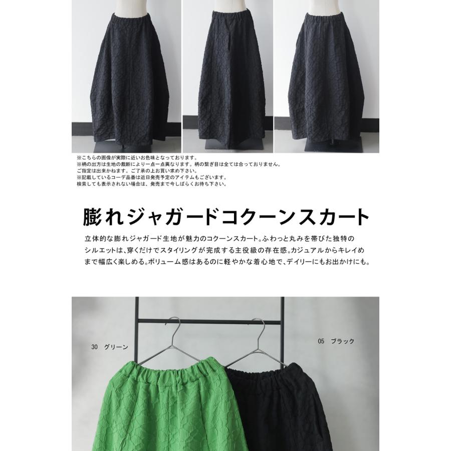 antiqua（アンティカ） ジャガード ロング スカート レディース