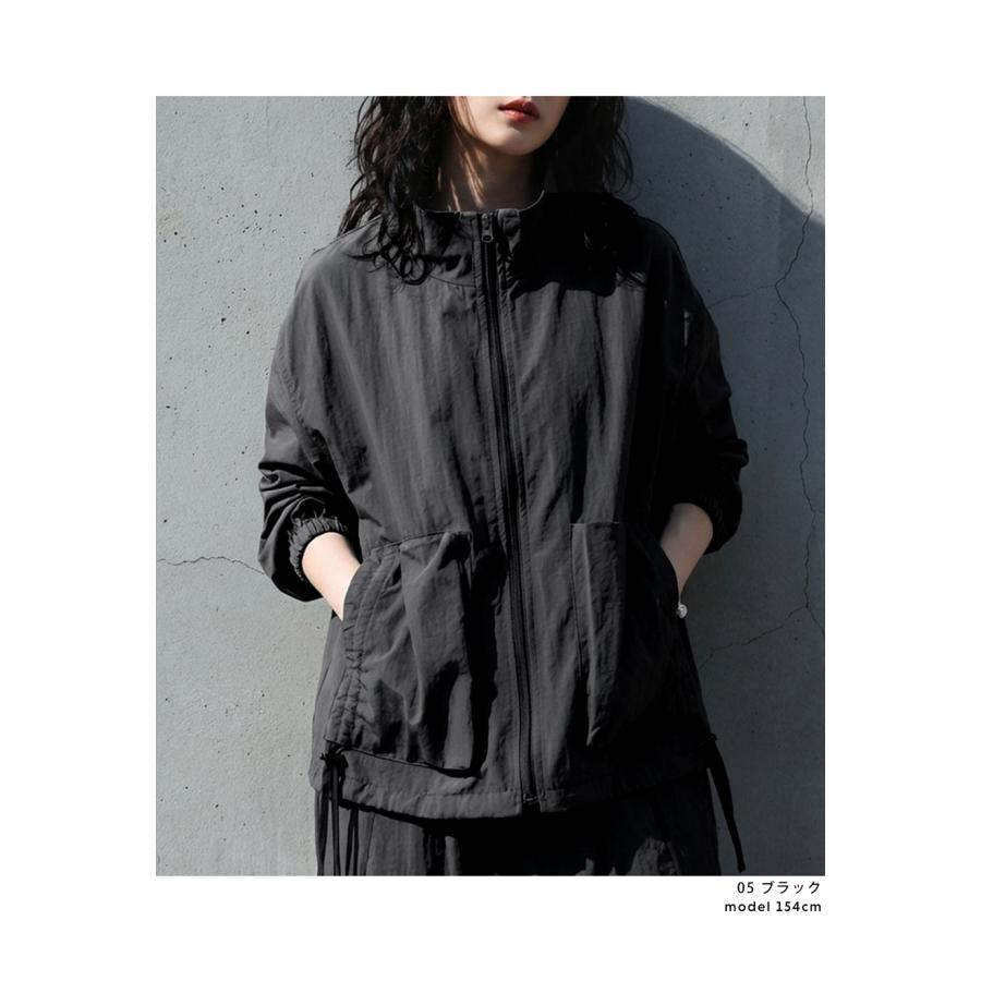 antiqua（アンティカ） パイピング ジップ アウター レディース