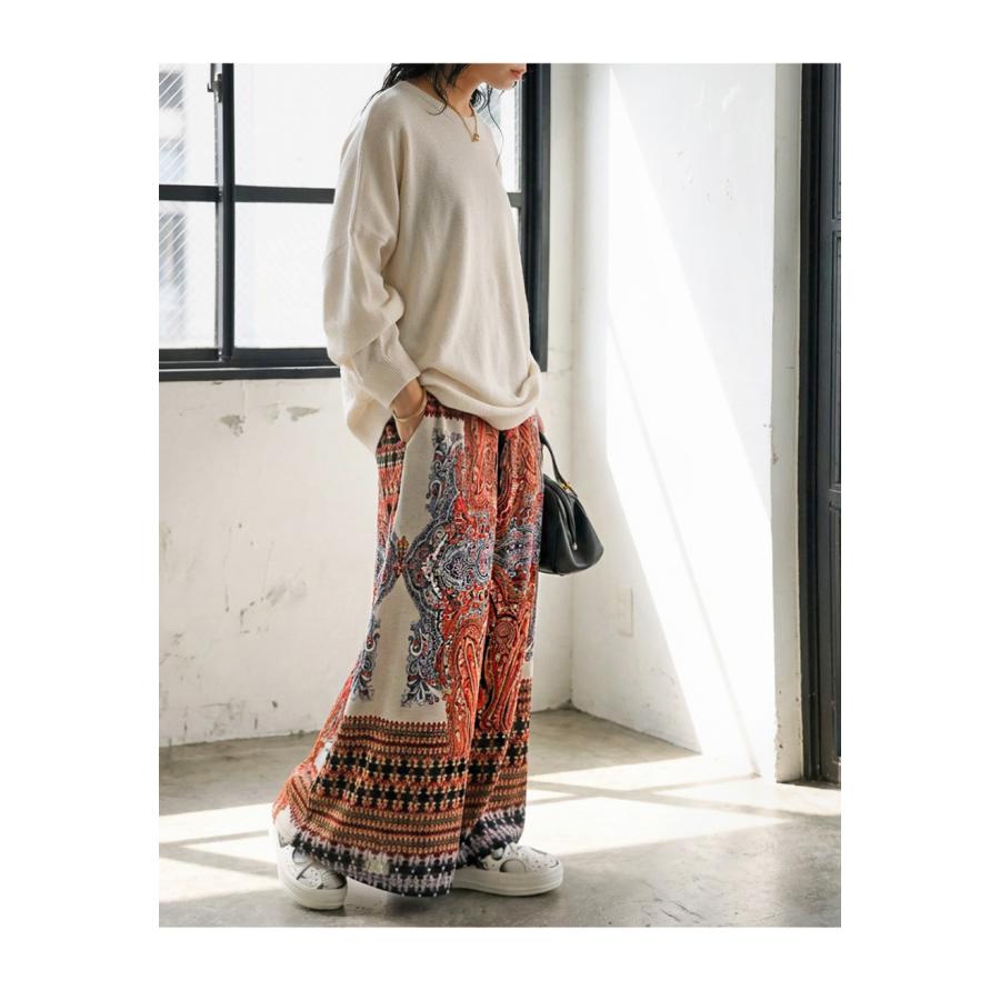 antiqua（アンティカ） 再入荷予定有!ペイズリー柄 スカート
