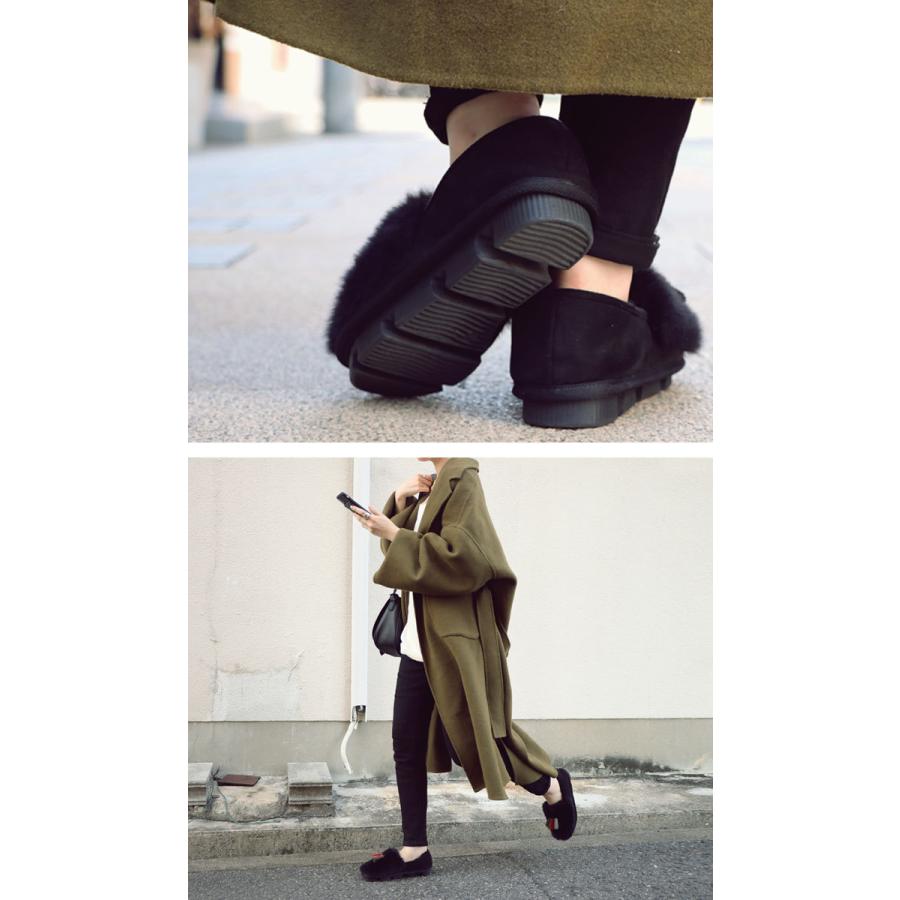 靴 モカシン ファー オリジナル タッセル付き極ふわファーシューズ 送料無料 再販 メール便不可 Pc Antiqua 通販 Yahoo ショッピング