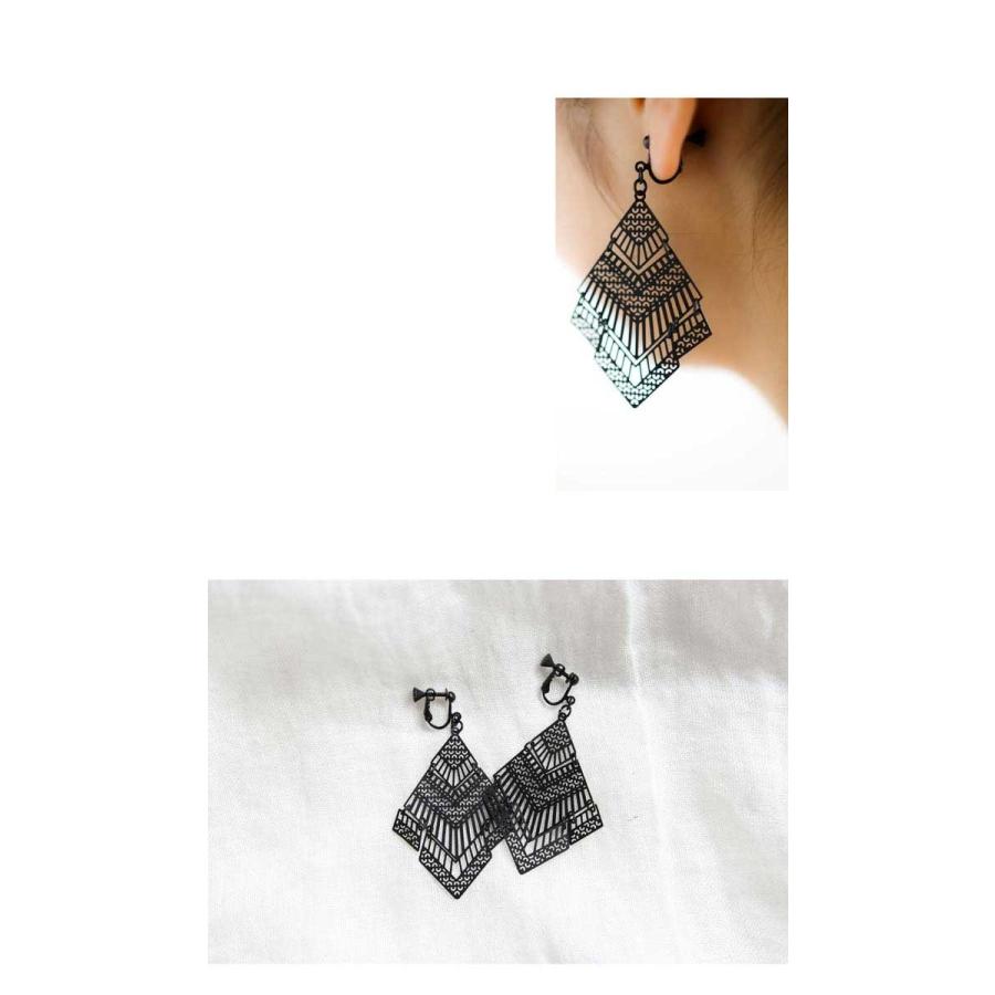 antiqua アクセ送料無料 モチーフイヤリング イヤリング