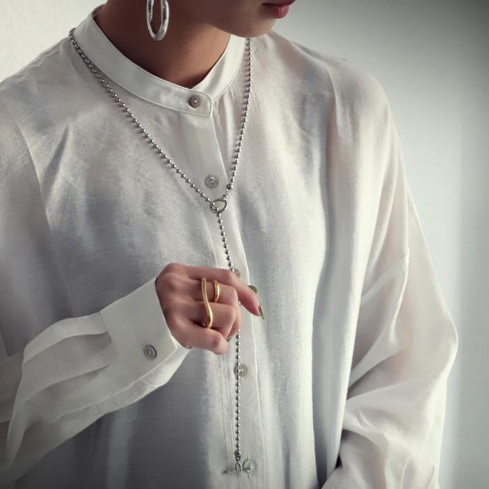 antiqua アクセ送料無料 ボールチェーンネックレス ネックレス