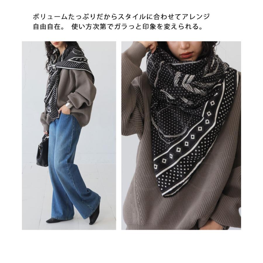 antiqua（アンティカ） 大判ストール スカーフ レディース ストール