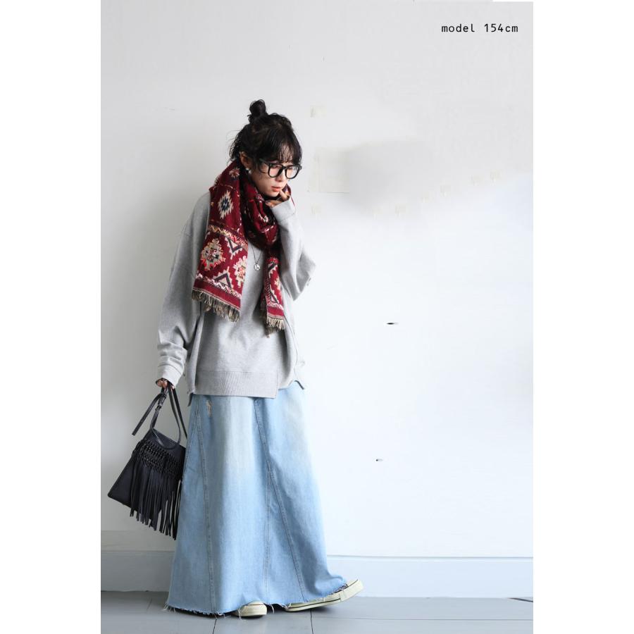 【新品】antiquaアンティカ ダメージデニムスカート antiqua（アンティカ） ダメージデニムスカート レディース スカート