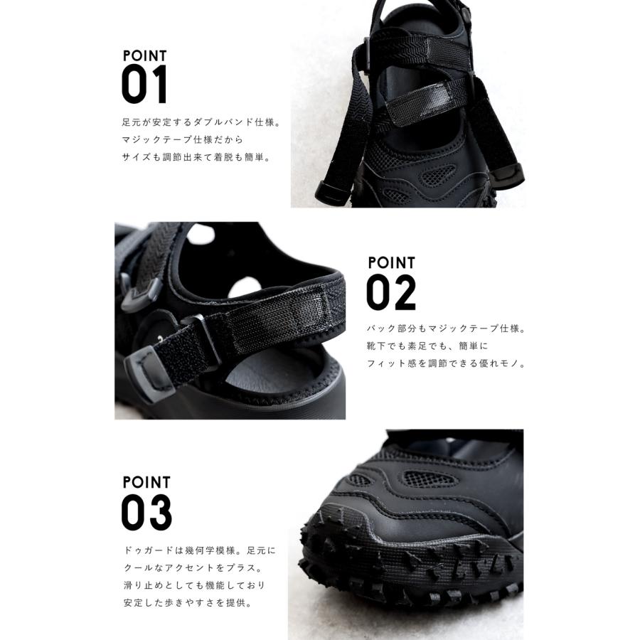 antiqua（アンティカ） 厚底スニーカーサンダル レディース メッシュ