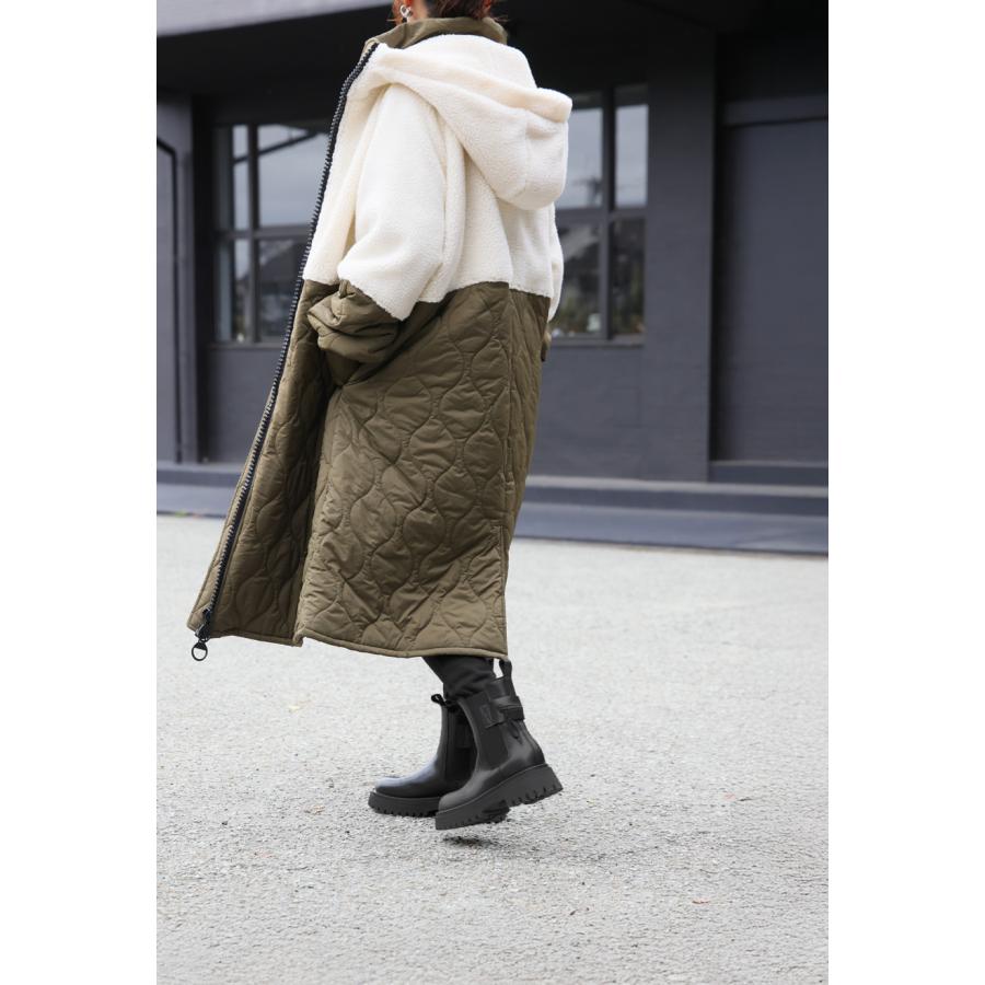 antiqua（アンティカ） 本革 サイドゴア ショートブーツ レディース