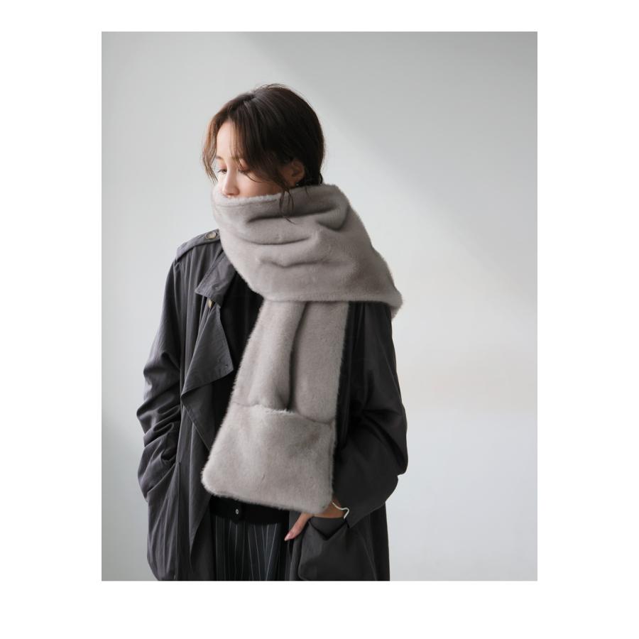 aya@1000円以下多数♡ファーフード付きストール ファー 付き ストール ショール 大判 厚手 レディース 冬 用 フェイク