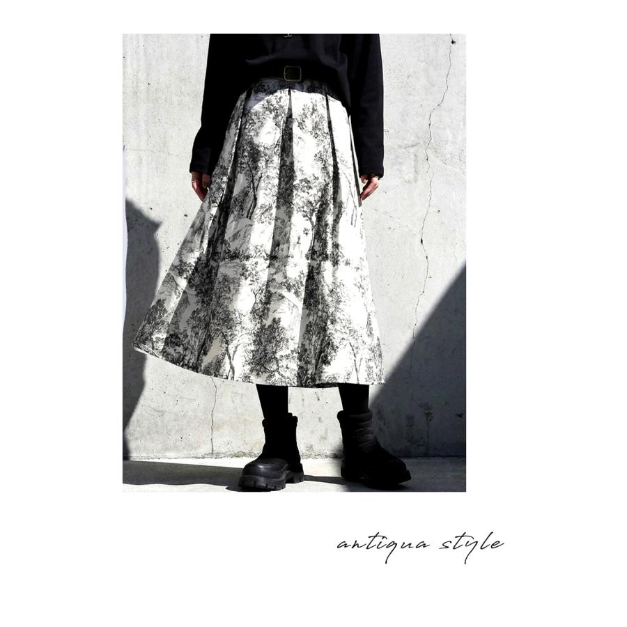 antiqua（アンティカ） 再入荷予定有!フレアスカート レディース