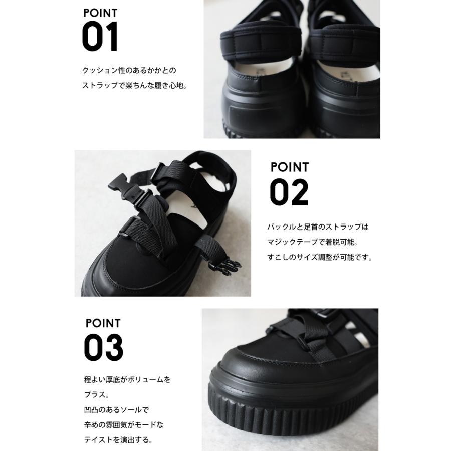 スポーツサンダル レディース 厚底 サンダル 靴 送料無料 ・メール便不可 爆買の画像