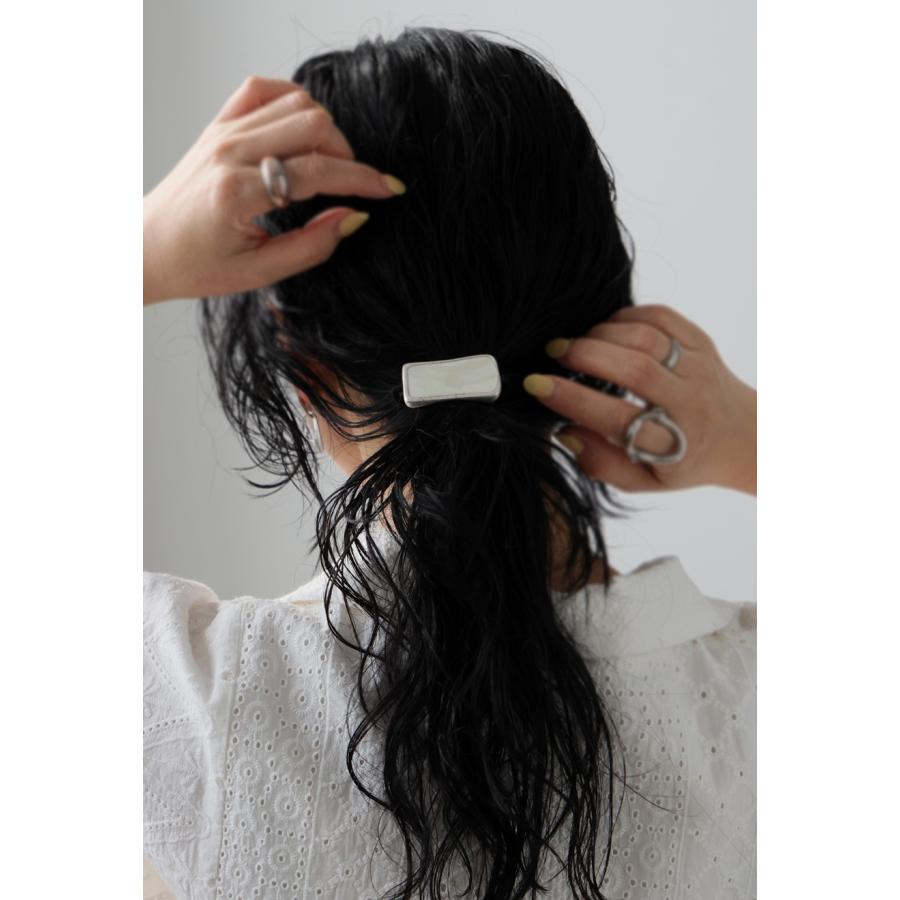 antiqua（アンティカ） シェルデザイン ヘアゴム レディース ゴム