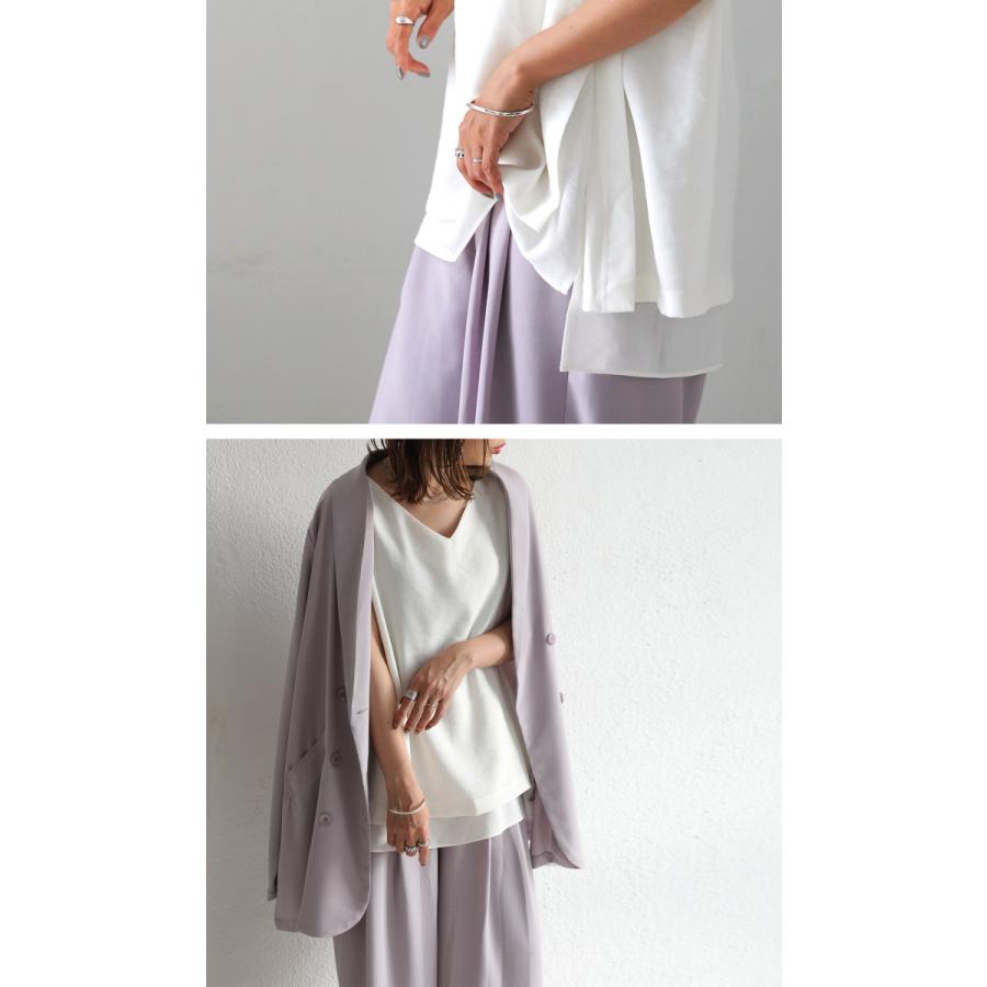 タンクトップ レディース おしゃれ 夏 トップス ノースリーブ Vネック デザインノースリーブ 4月5日0時 再再販 メール便不可 母の日 Pk Antiqua 通販 Yahoo ショッピング