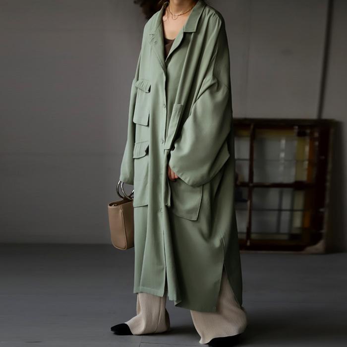 ジャケット レディース アウター トップス 羽織り シャツジャケット ビッグシルエット 長袖 送料無料 再販 メール便不可 Pk Antiqua 通販 Yahoo ショッピング