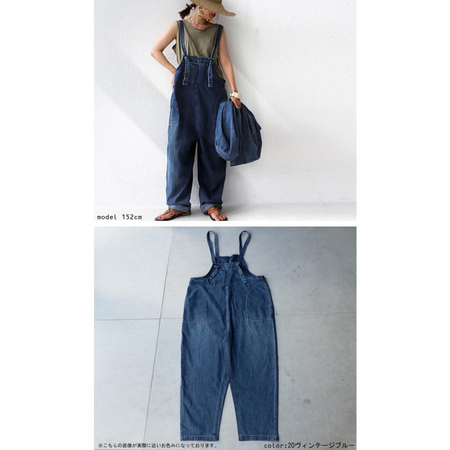 antiqua（アンティカ） デニムサロペット サロペット レディース