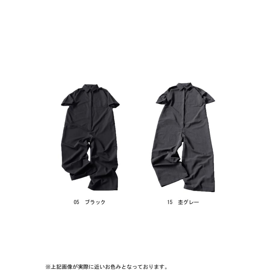 antiqua（アンティカ） オールインワン レディース 半袖 ゆったり 上品