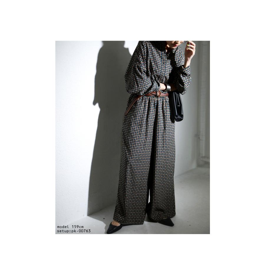 antiqua（アンティカ） 柄シャツ シャツ レディース トップス 総柄