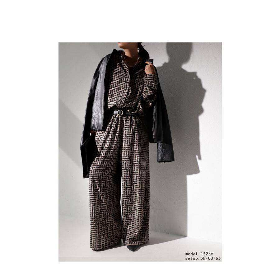 antiqua（アンティカ） 柄シャツ シャツ レディース トップス 総柄 
