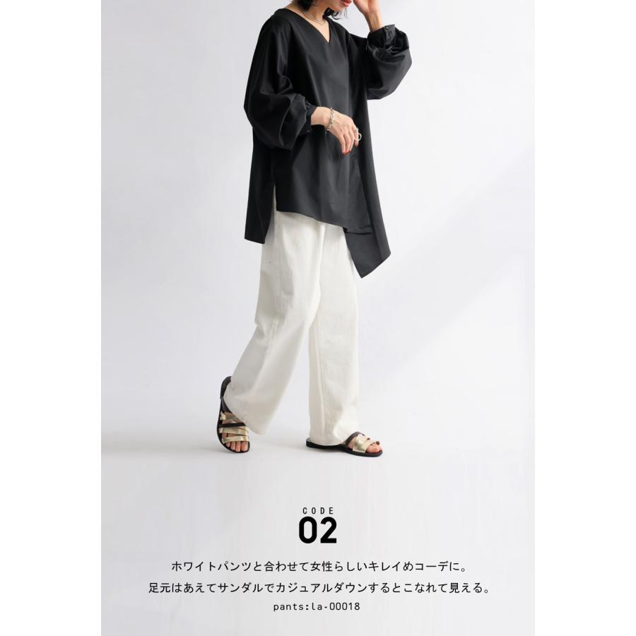 antiqua（アンティカ） アシメトップス ブラウス レディース トップス