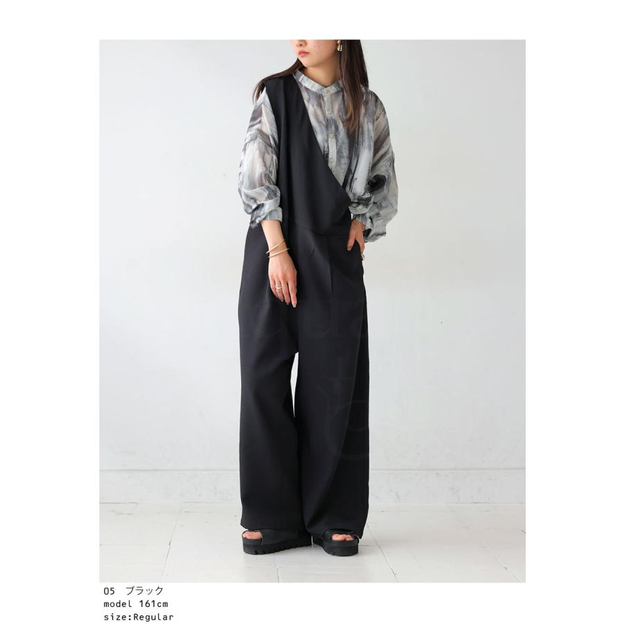 antiqua アシメサロペット サロペット レディース ボトムス 送料 antiqua アシメサロペット サロペット レディース ボトムス 送料