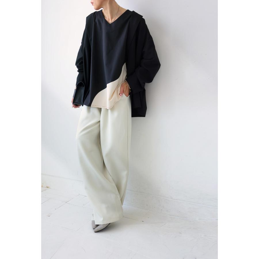antiqua（アンティカ） コクーントップス トップス レディース 半袖
