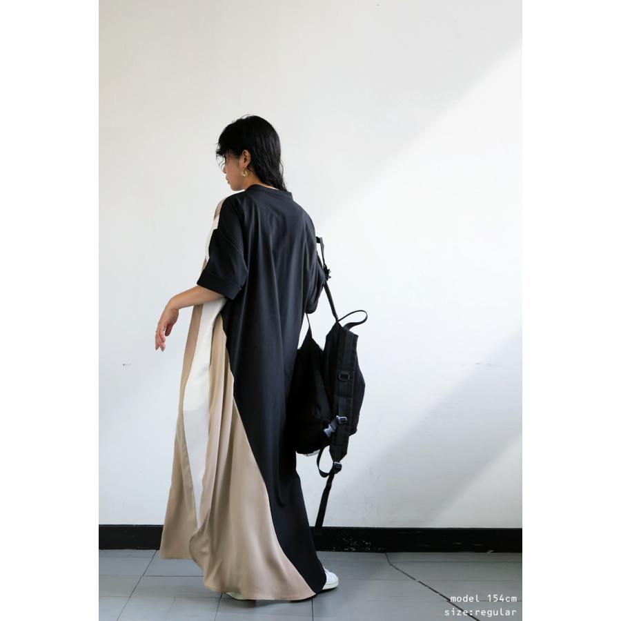antiqua（アンティカ） タックシャツワンピース ワンピース レディース