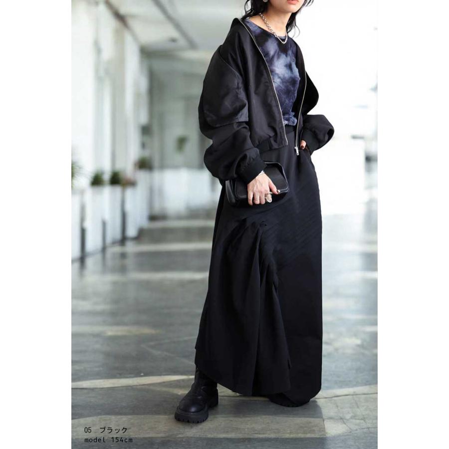 antiqua（アンティカ） レイヤード風ブルゾン ブルゾン レディース