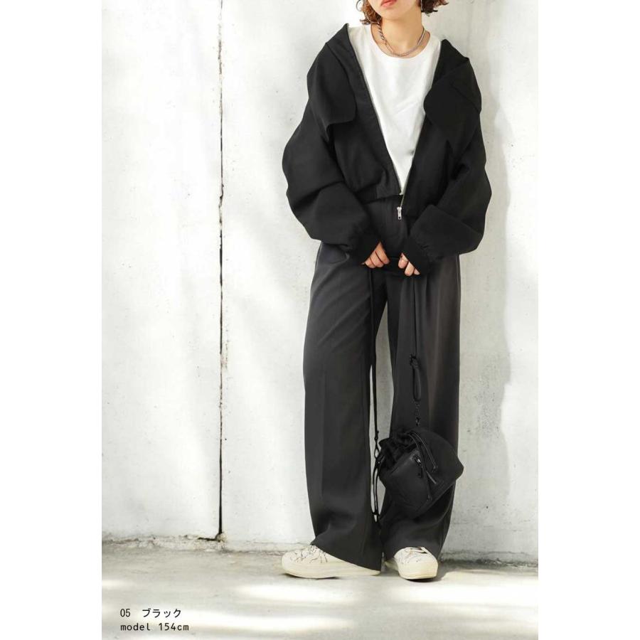 antiqua（アンティカ） レイヤード風ブルゾン ブルゾン レディース