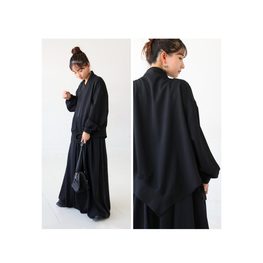 antiqua アシメブルゾン ライトアウター レディース アウター 送料無料