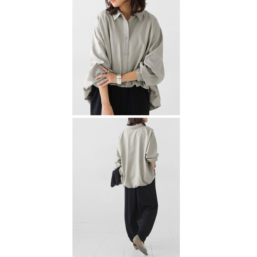antiqua（アンティカ） バルーンシャツ シャツ レディース トップス