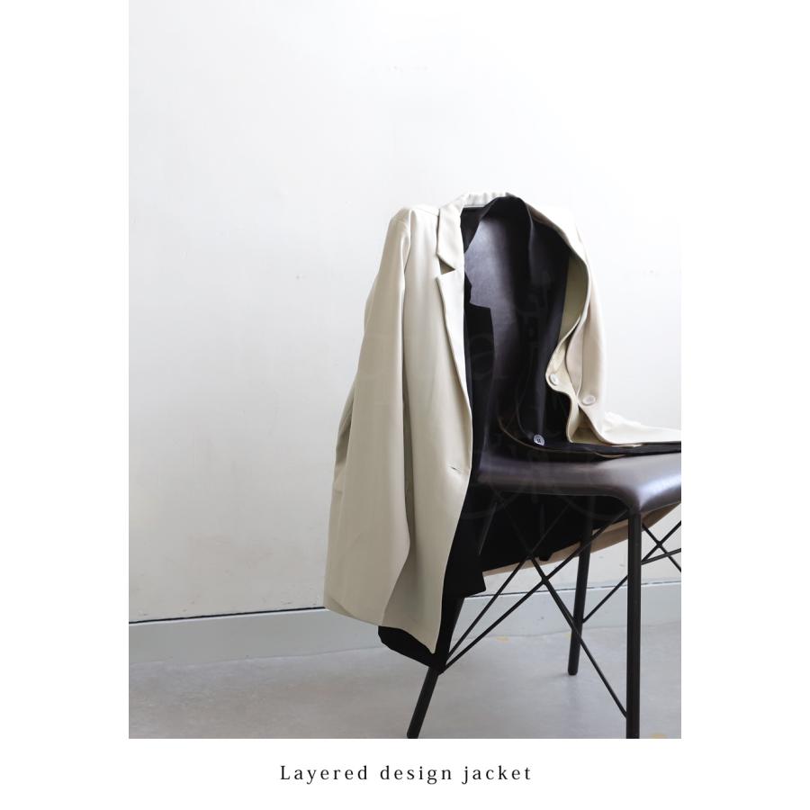 antiqua 大人気！05番のみ再入荷予定あり！ジレ付きジャケット 