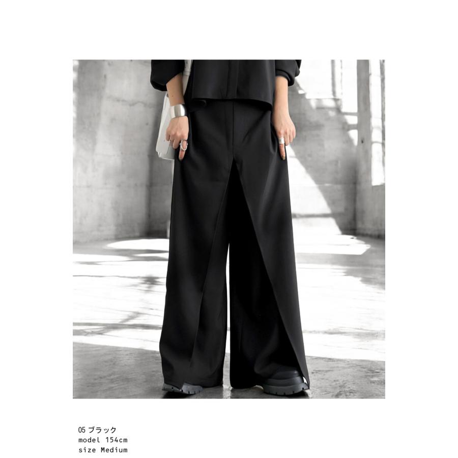 antiqua（アンティカ） 再入荷予定有!デザインタックパンツ パンツ