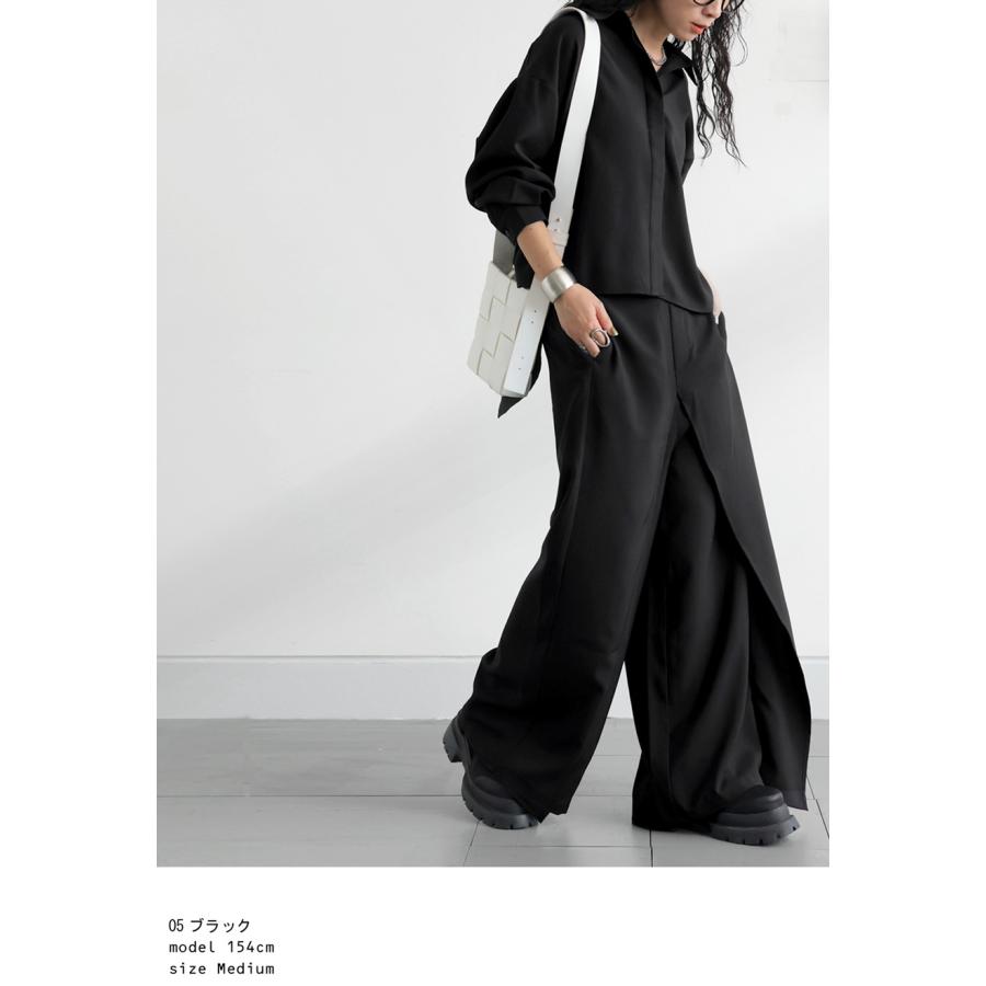 antiqua（アンティカ） 再入荷予定有!デザインタックパンツ パンツ