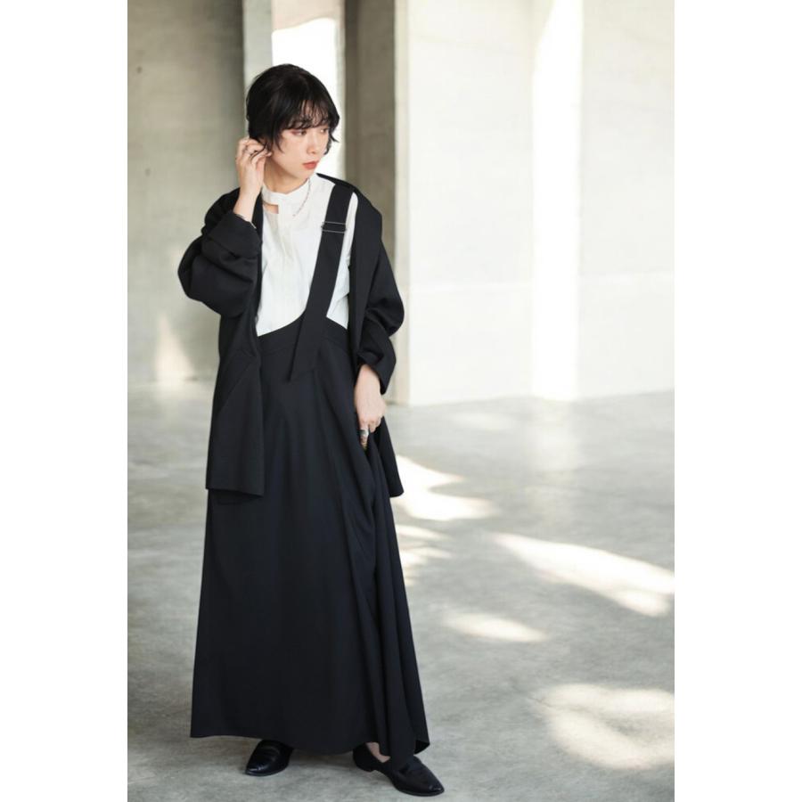 antiqua（アンティカ） アシンメトリーサロペットワンピース