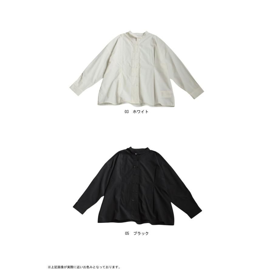 antiqua（アンティカ） デザインシャツ レディース 長袖 ブラウス 