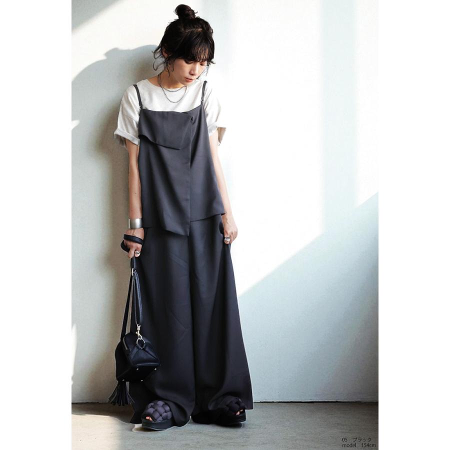 antiqua（アンティカ） レイヤード風サロペット レディース サロペット