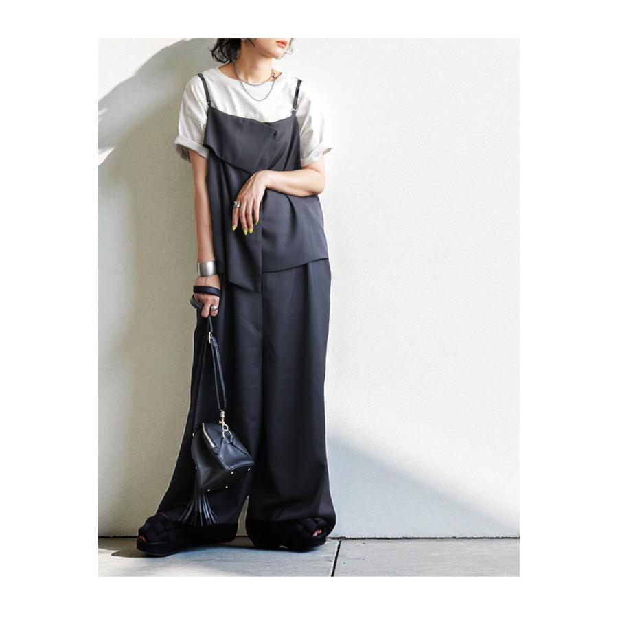 antiqua（アンティカ） レイヤード風サロペット レディース サロペット 