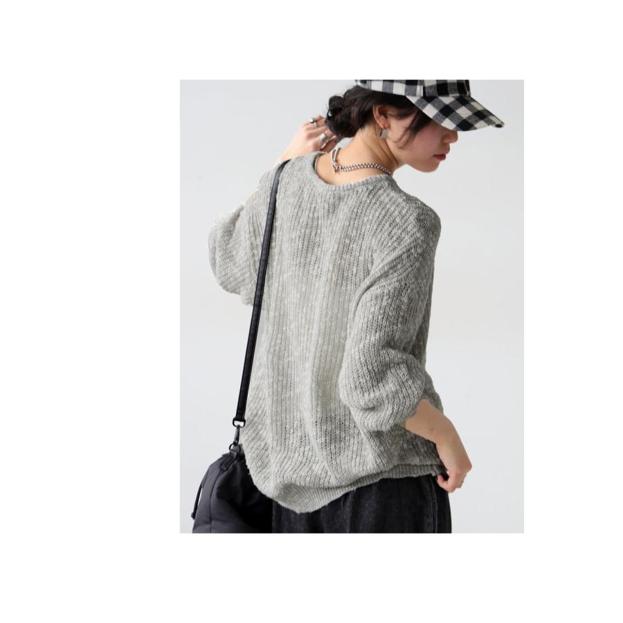 antiqua スラブニットプルオーバー ニット レディース トップス antiqua スラブニットプルオーバー ニット レディース トップス