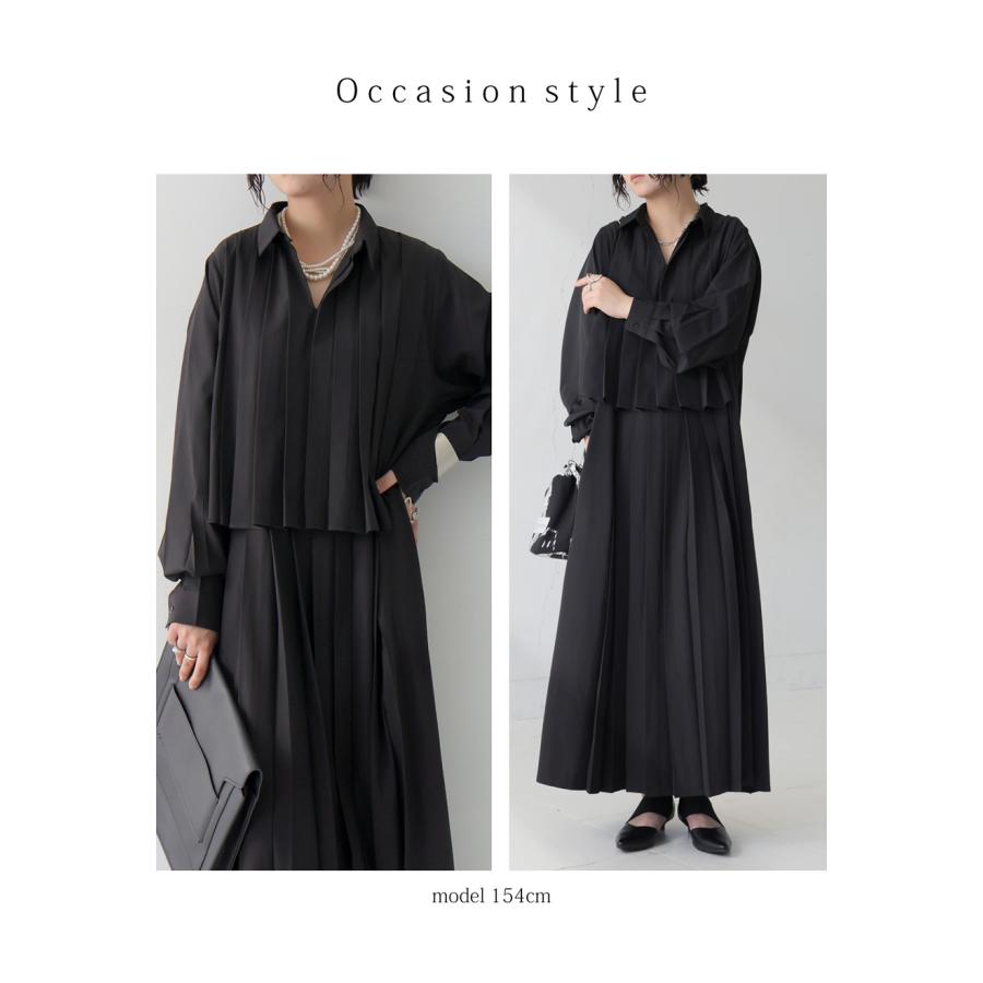 antiqua（アンティカ） プリーツワンピース レディース ワンピース