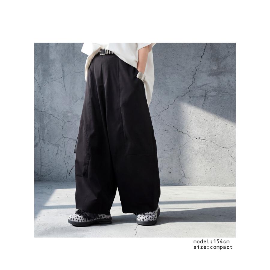 antiqua（アンティカ） ワイドパンツ レディース パンツ ロング 無地
