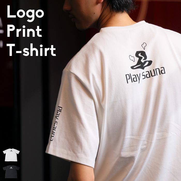 antiqua（アンティカ） バックロゴTシャツ Tシャツ メンズ トップス