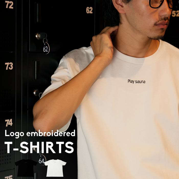 antiqua（アンティカ） 刺繍ロゴTシャツ Tシャツ メンズ トップス