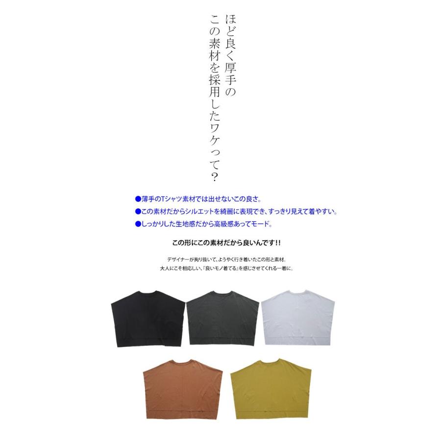 antiqua（アンティカ） トップス プルオーバー 五分袖 レディース 綿