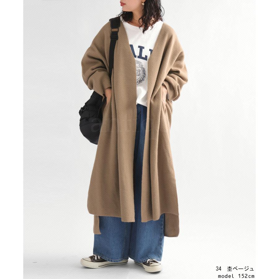 antiqua ニットカーディガン カーディガン レディース ロング