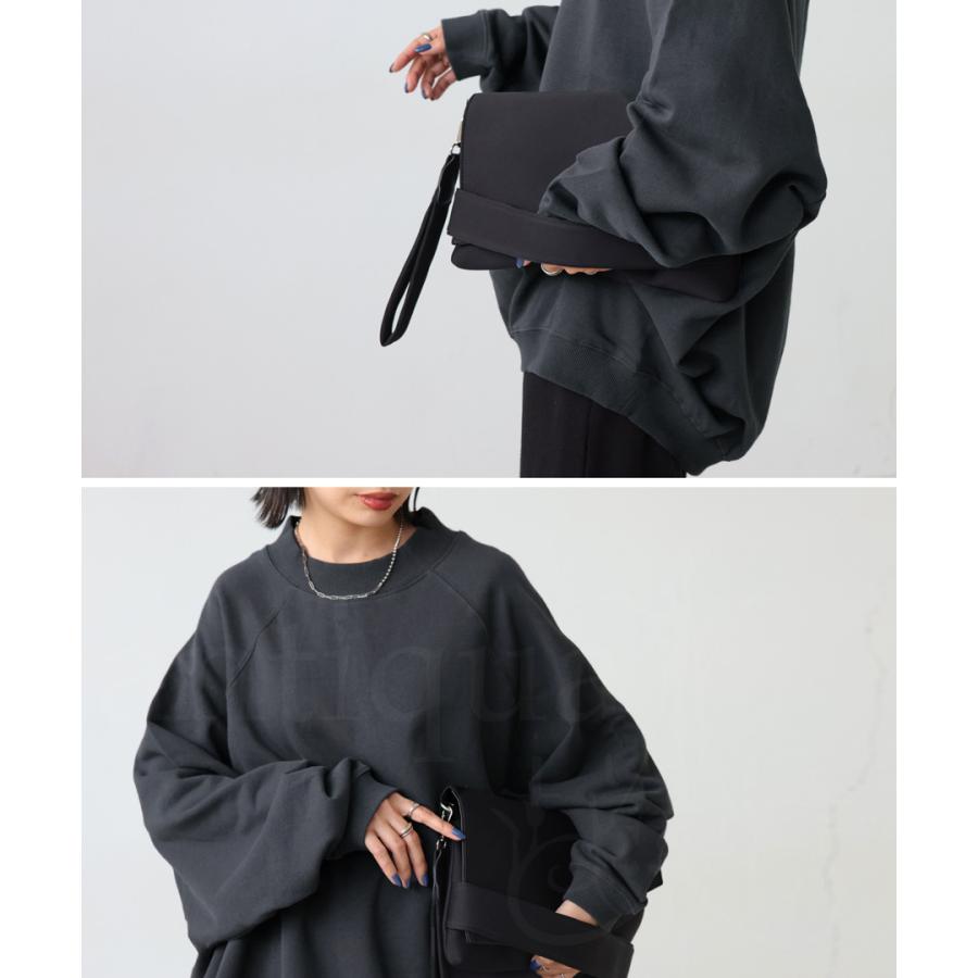 antiqua（アンティカ） 裏毛コクーンプルオーバー トレーナー