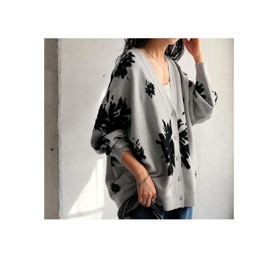 antiqua 大人気!再入荷予定あり!花柄カーディガン カーディガン antiqua 大人気!再入荷予定あり!花柄カーディガン カーディガン
